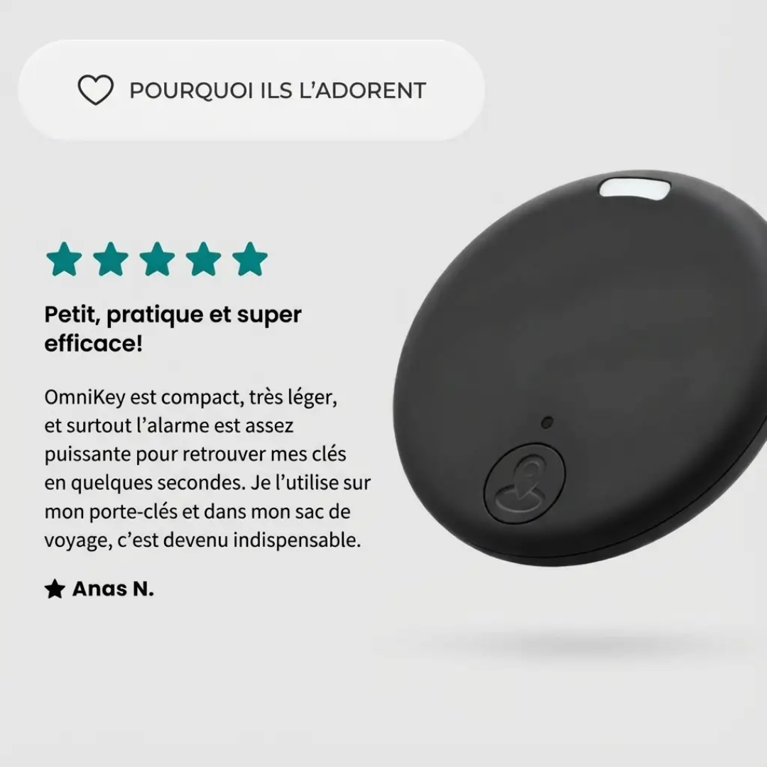 OMNIKEY - TRACEUR GPS POUR CLÉS
