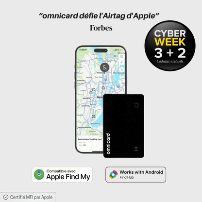 OMNICARD.  - CARTE DE LOCALISATION GPS