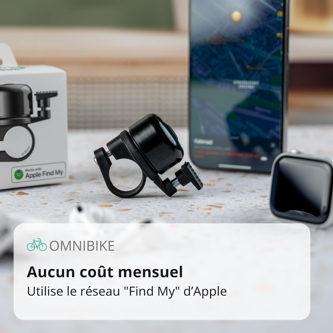 OMNIBIKE PRO - SONNETTE DE LOCALISATION GPS